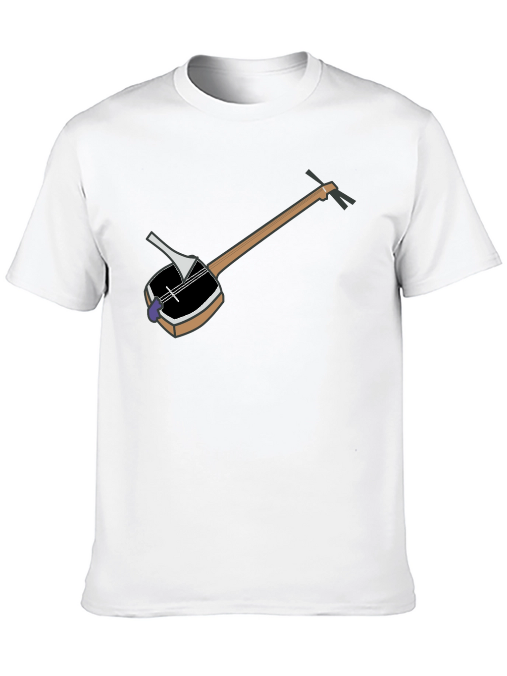 Shamisen T-Shirt - Japanese Instrument Tee