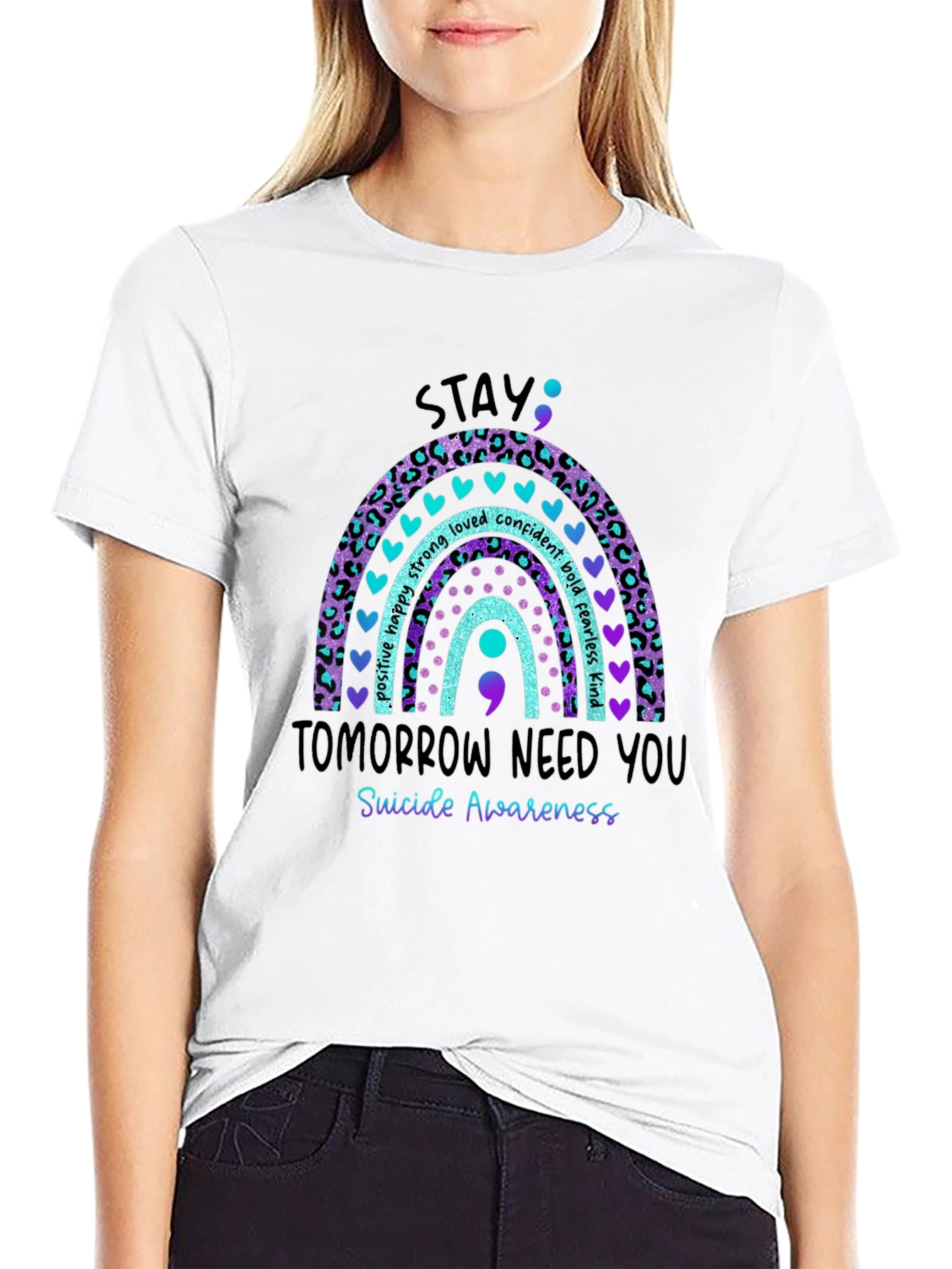 Stay: Tomorrow Need You Suicide Awareness T-Shirt