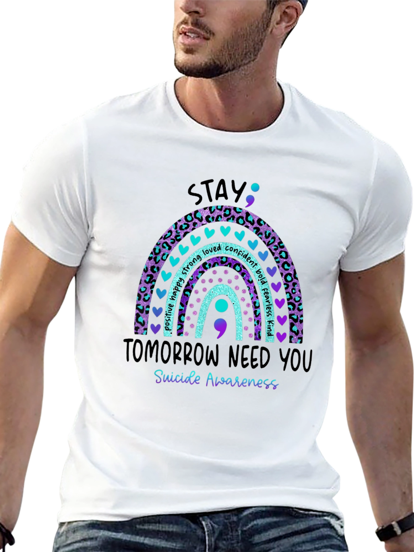 Stay: Tomorrow Need You Suicide Awareness T-Shirt