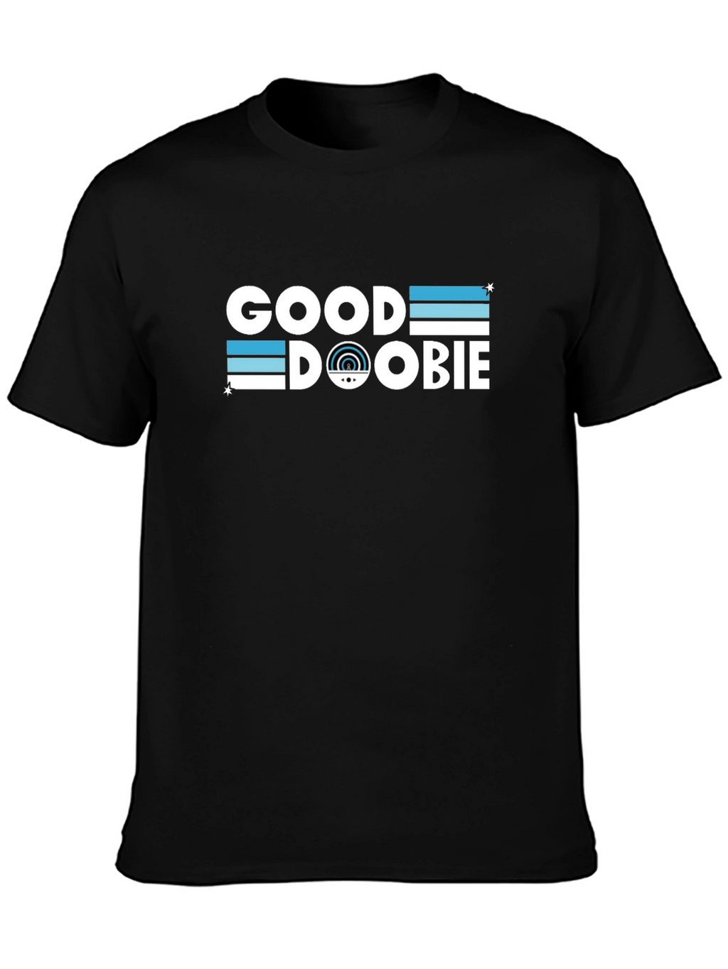 Good Doobie Black Graphic Tee - Stylish Casual Wear