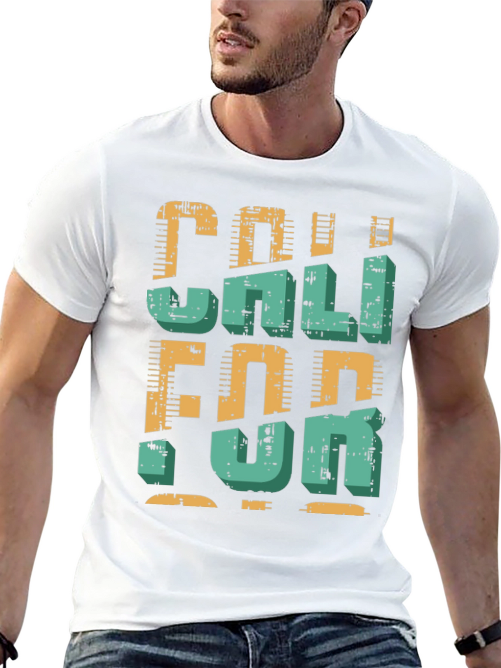 California Retro Graphic T-Shirt