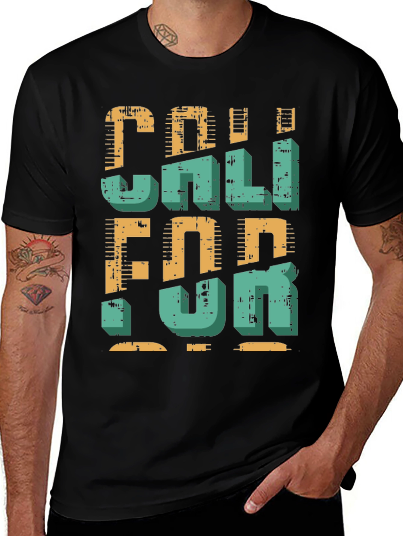 California Retro Graphic T-Shirt
