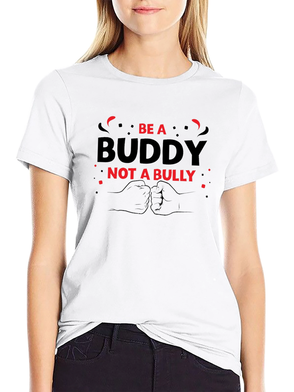 Be A Buddy Not A Bully Graphic Tee