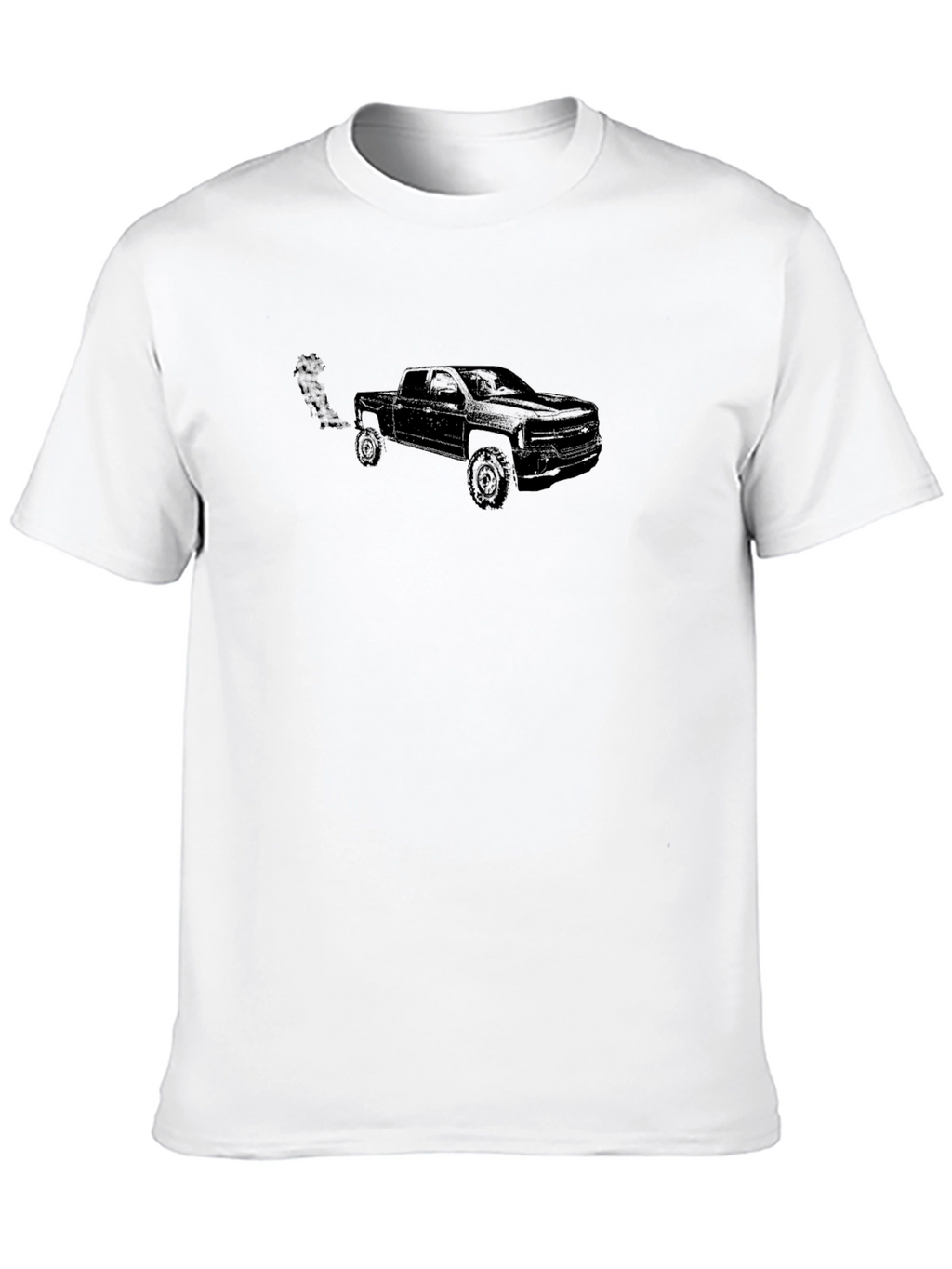 Black Truck T-Shirt - Cool Automotive Design