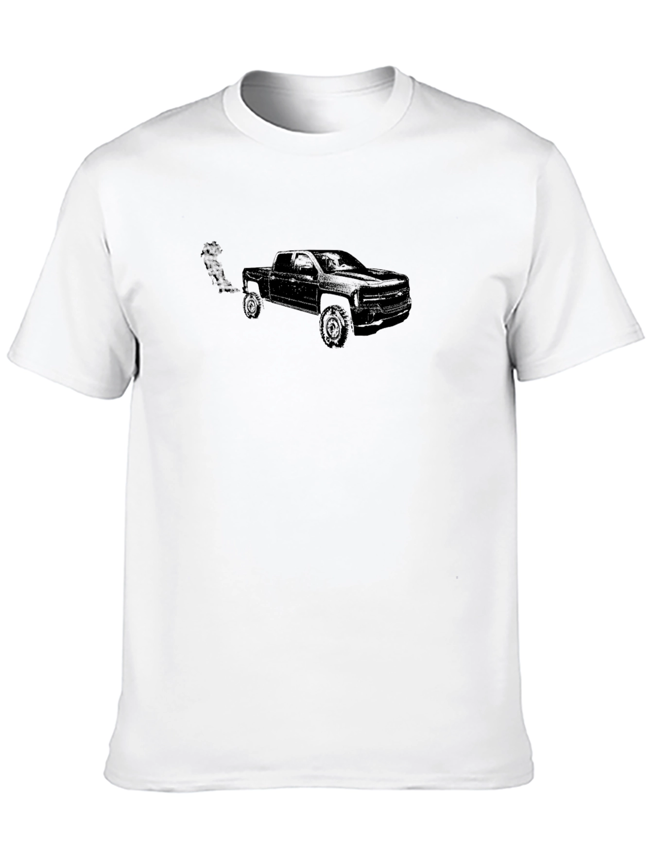 Black Truck T-Shirt - Cool Automotive Design