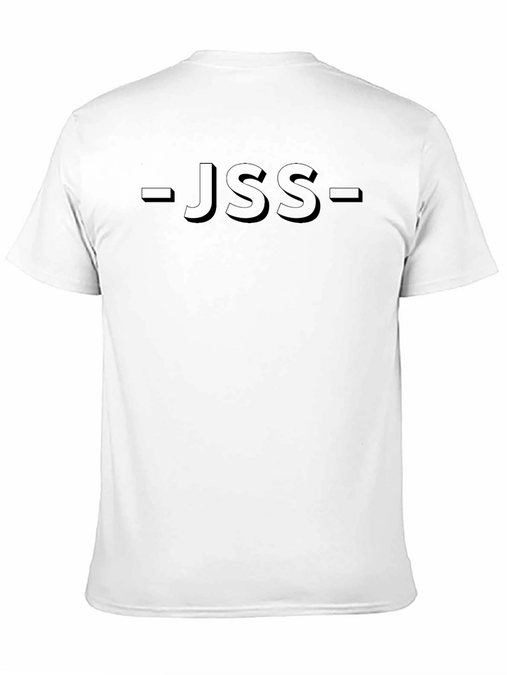 Mens -JSS- Graphic Black T-Shirt