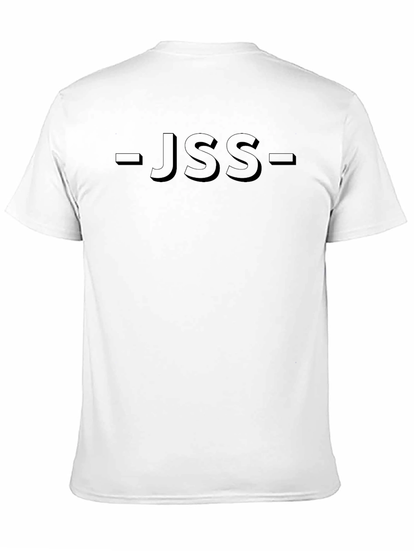 Mens -JSS- Graphic Black T-Shirt