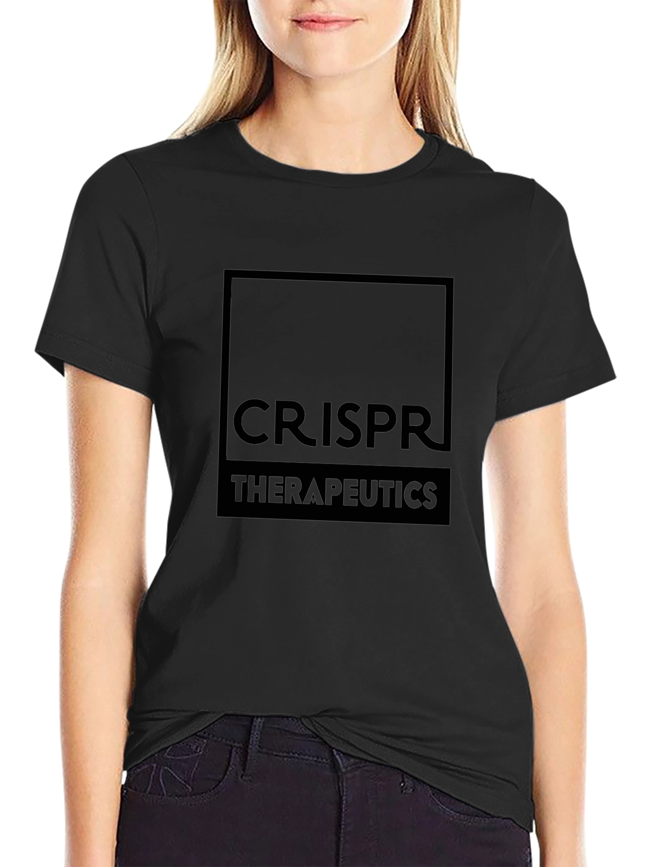CRISPR Therapeutics Black T-Shirt
