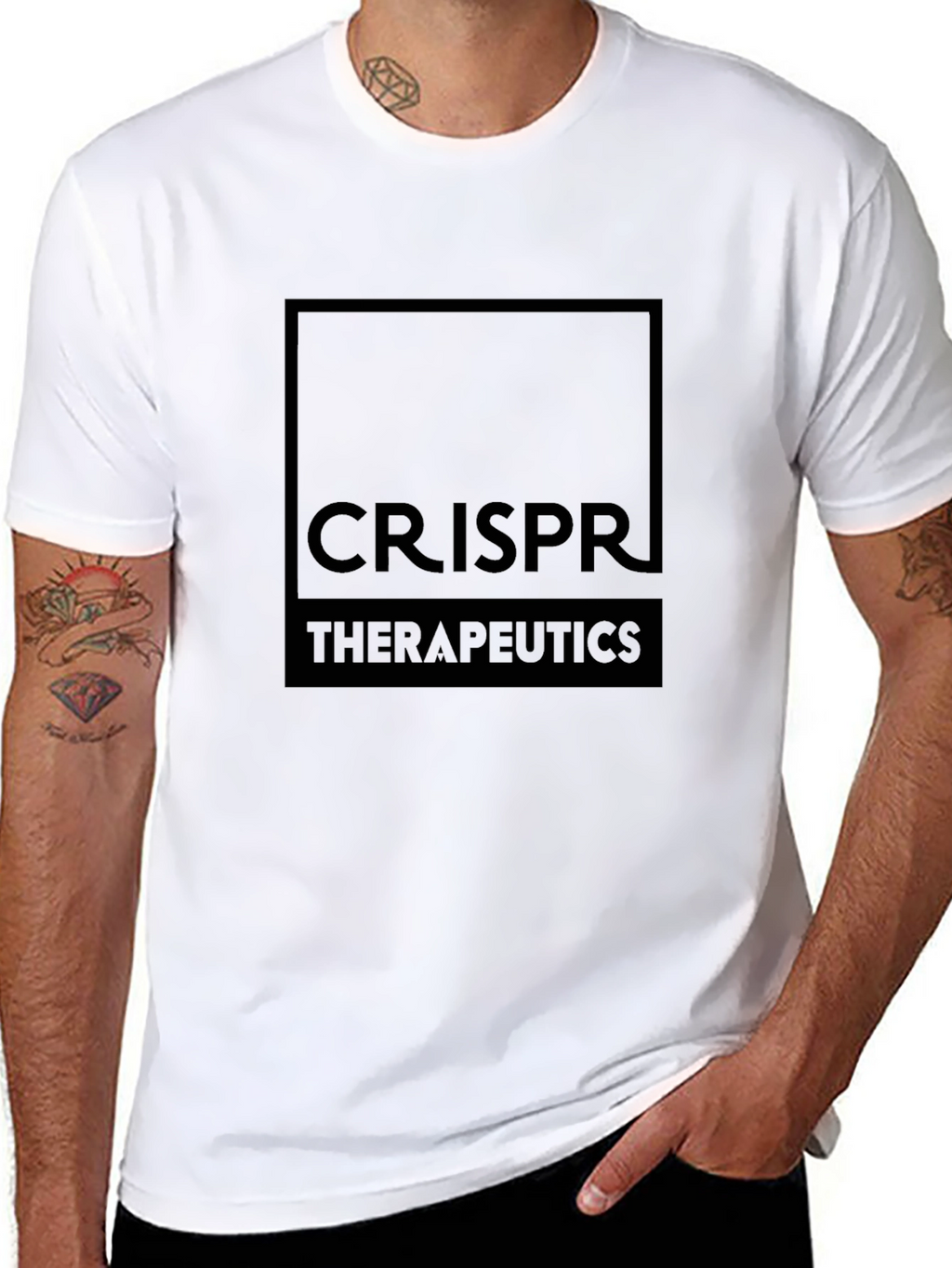 CRISPR Therapeutics Black T-Shirt