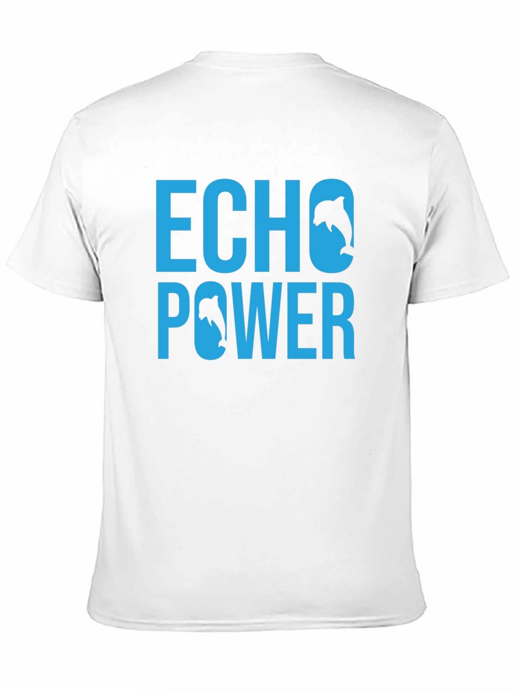 Echo Power Dolphin Graphic T-Shirt - Black
