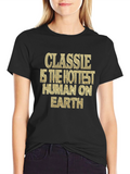 Classie Hottest Human on Earth Graphic Tee