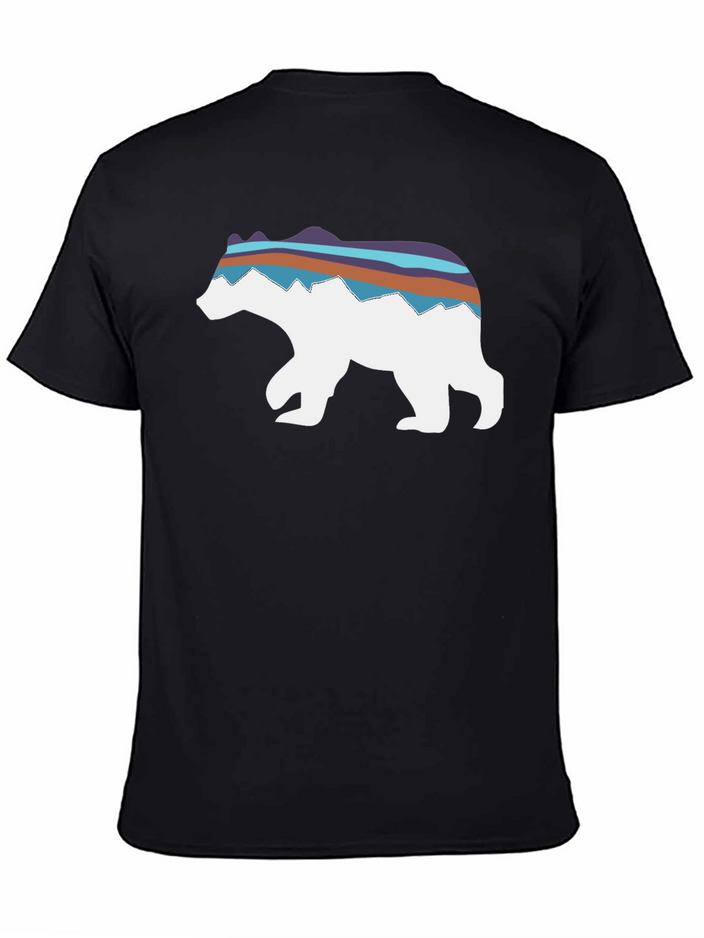 Bear Mountain Graphic Tee - Black
