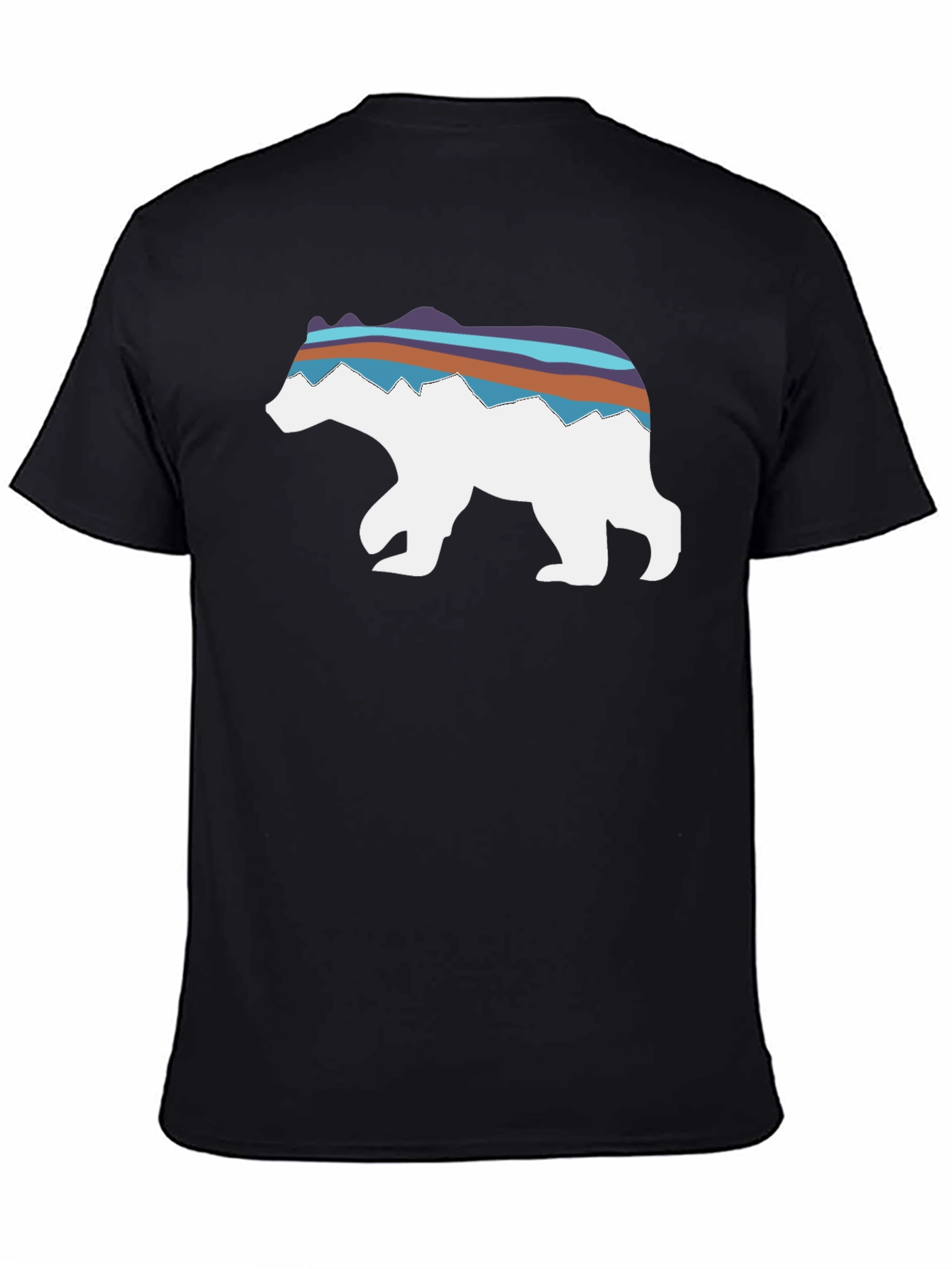 Bear Mountain Graphic Tee - Black
