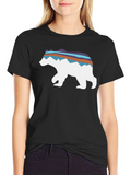 Bear Mountain Graphic Tee - Black