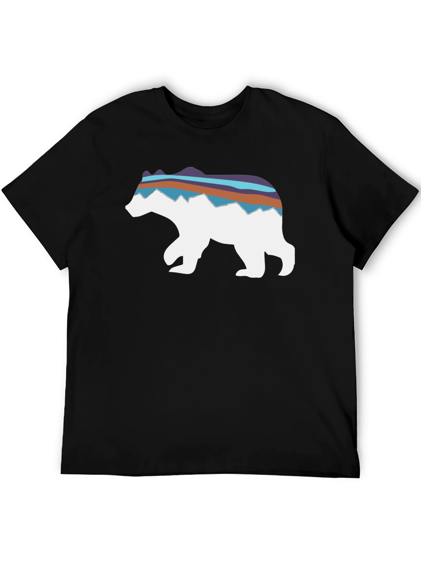 Bear Mountain Graphic Tee - Black