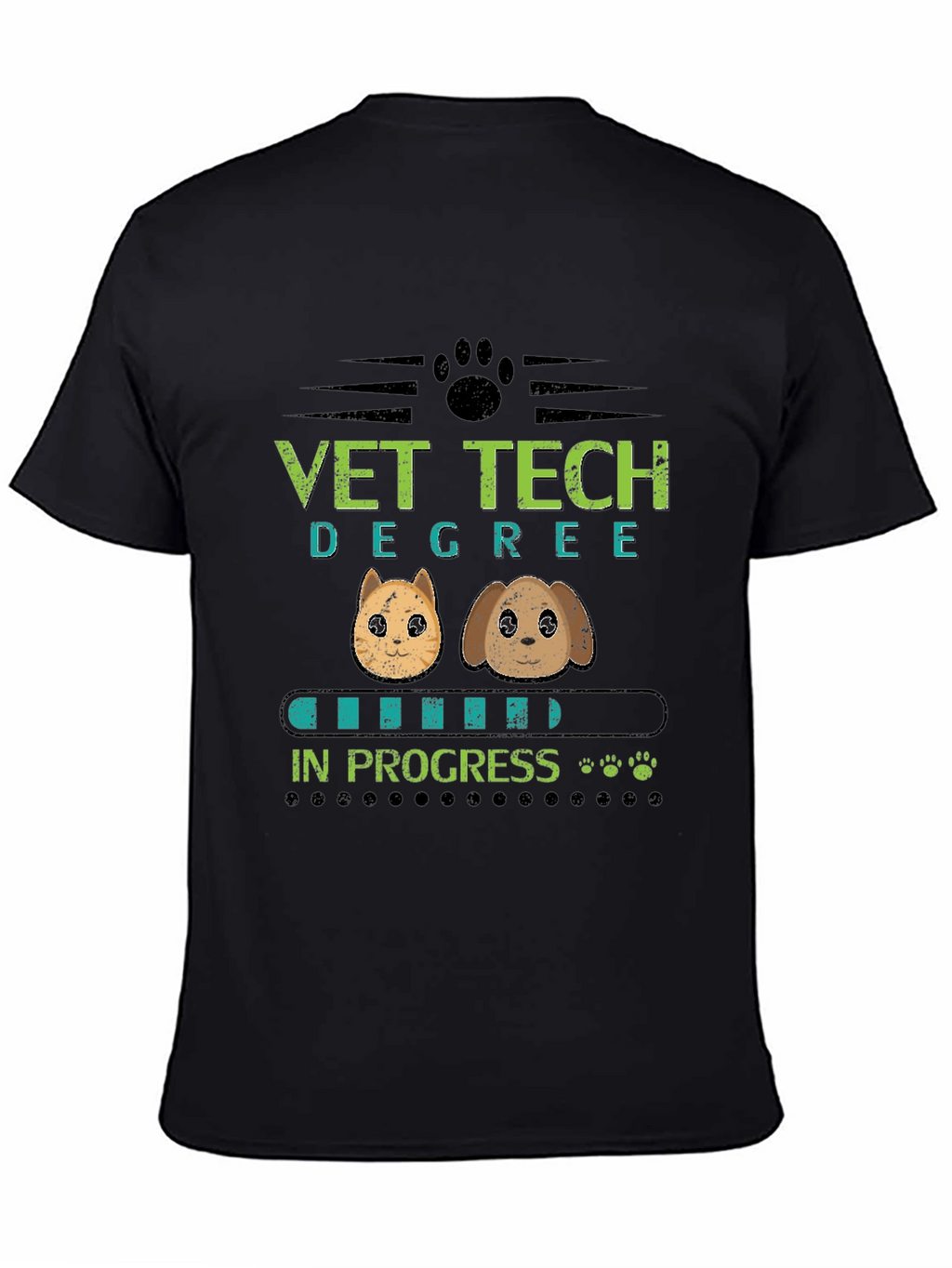 Vet Tech Degree In Progress Graphic T-Shirt
