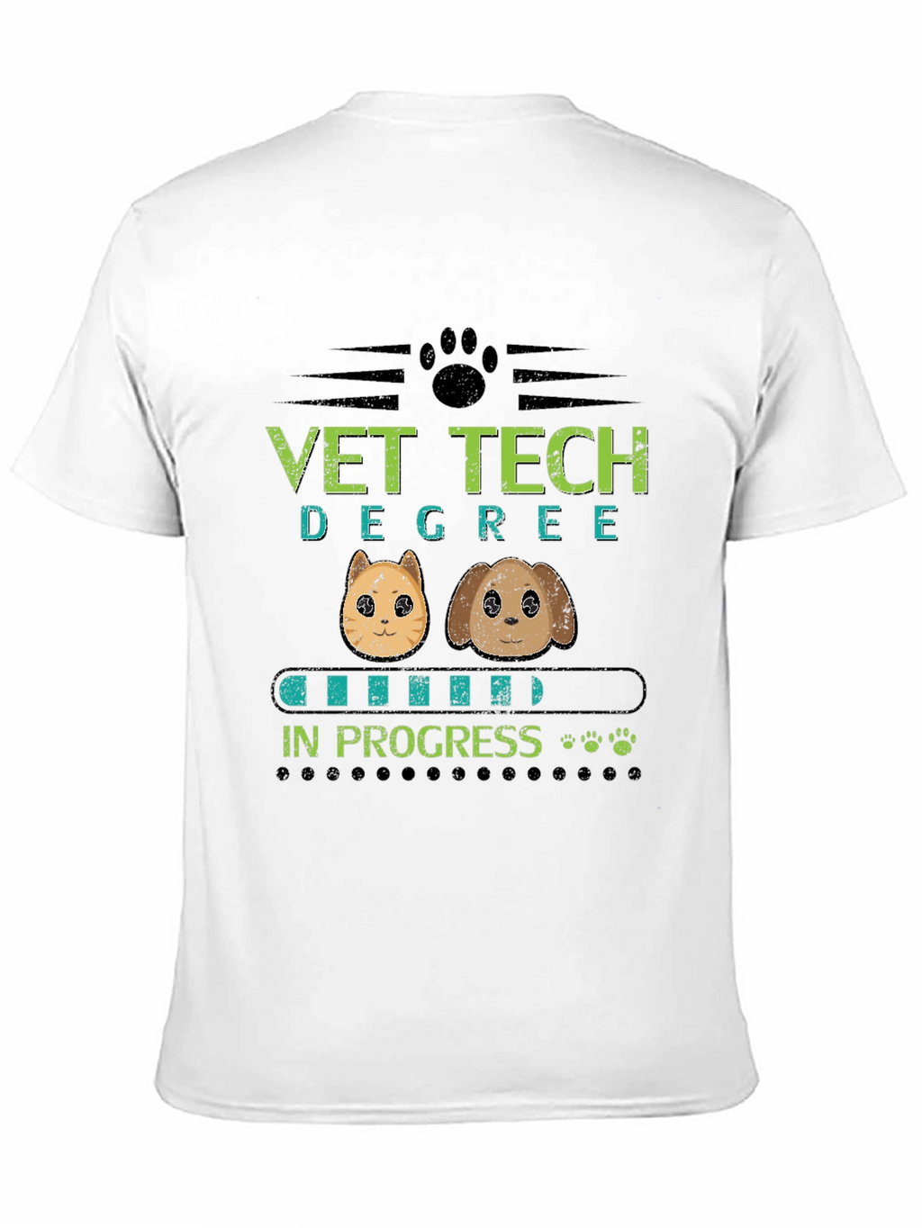 Vet Tech Degree In Progress Graphic T-Shirt