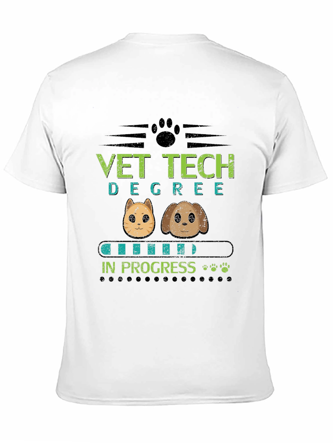 Vet Tech Degree In Progress Graphic T-Shirt