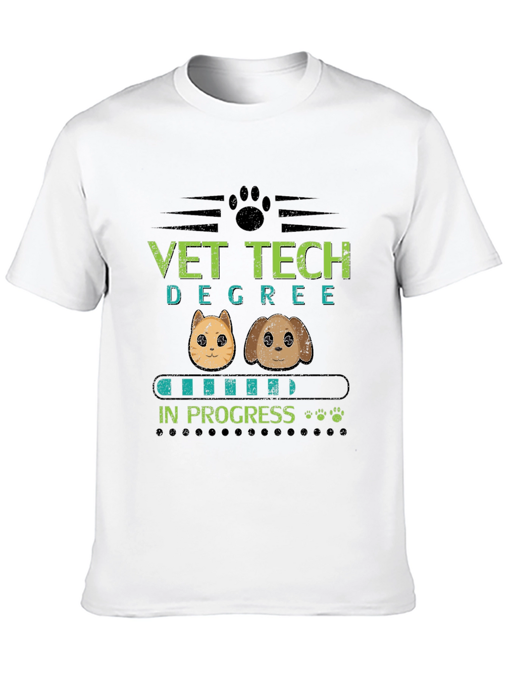 Vet Tech Degree In Progress Graphic T-Shirt
