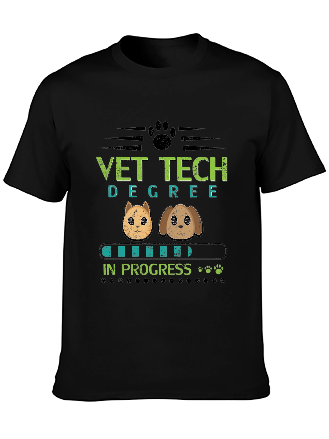 Vet Tech Degree In Progress Graphic T-Shirt