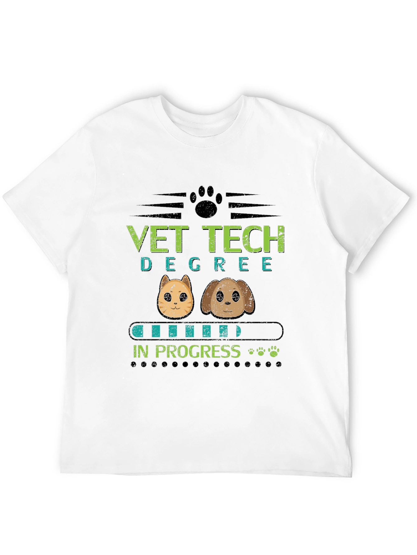Vet Tech Degree In Progress Graphic T-Shirt