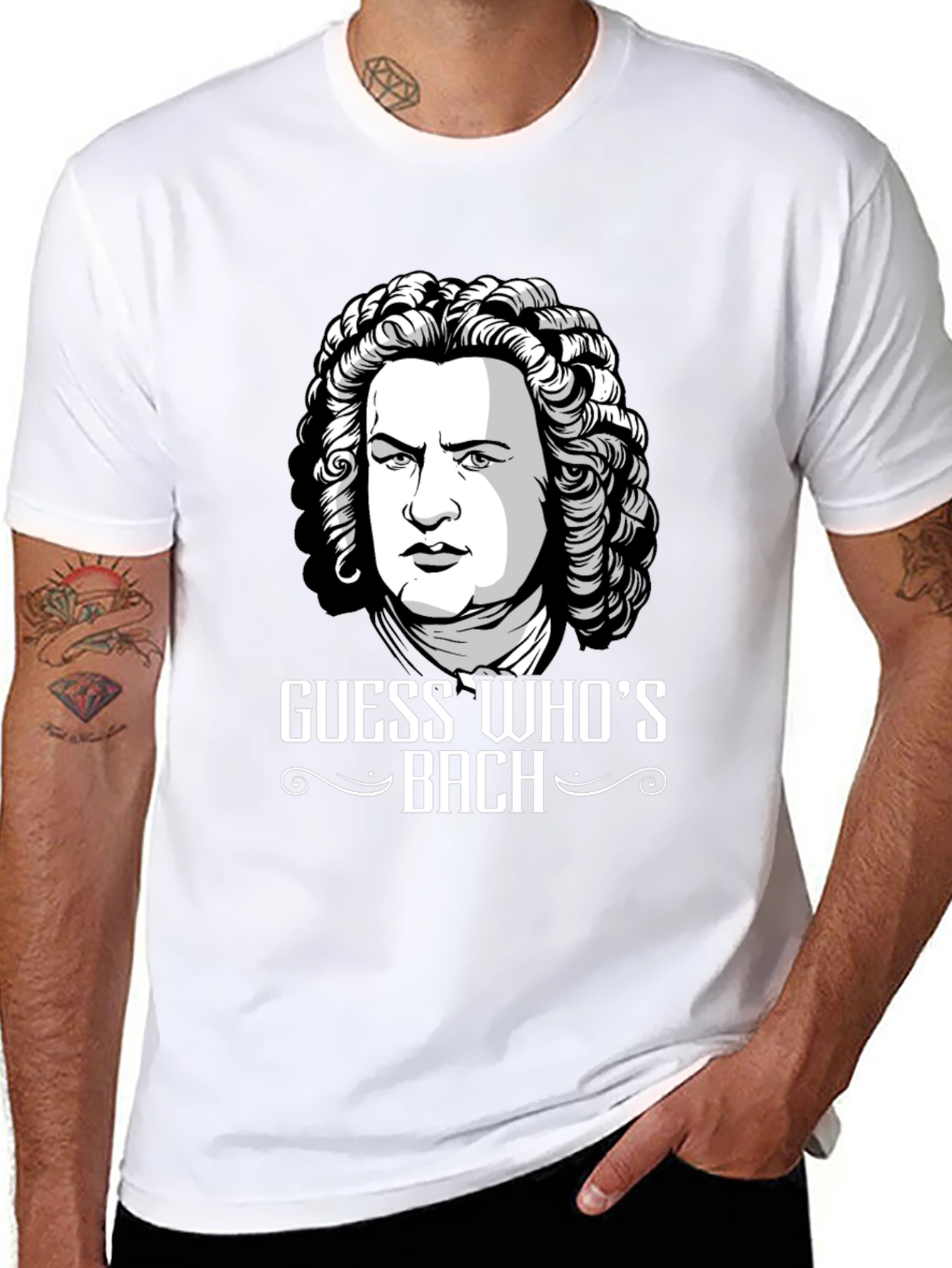 Guess Whos Bach T-Shirt - Music Lovers Tee