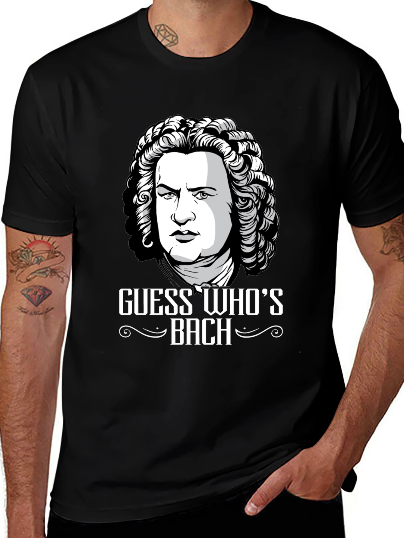 Guess Whos Bach T-Shirt - Music Lovers Tee