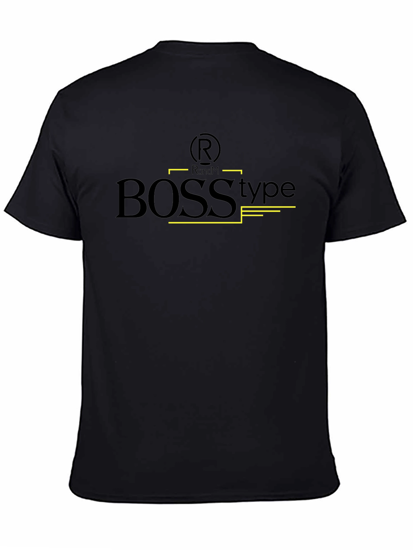 Boss Type Graphic Tee - Mens Fashion T-Shirt
