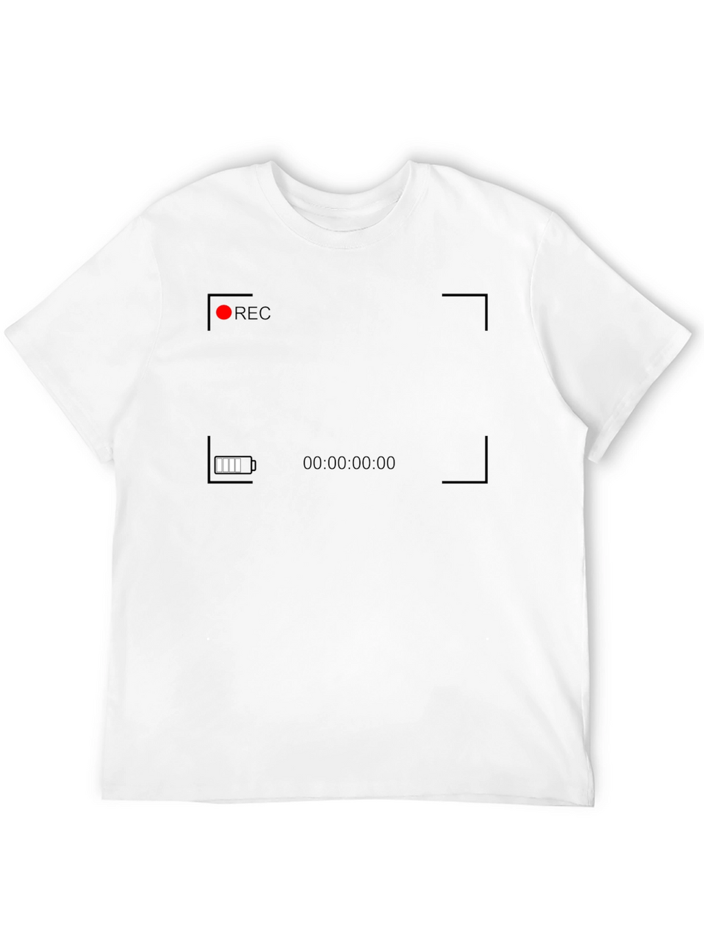 Camcorder Screen Graphic T-Shirt