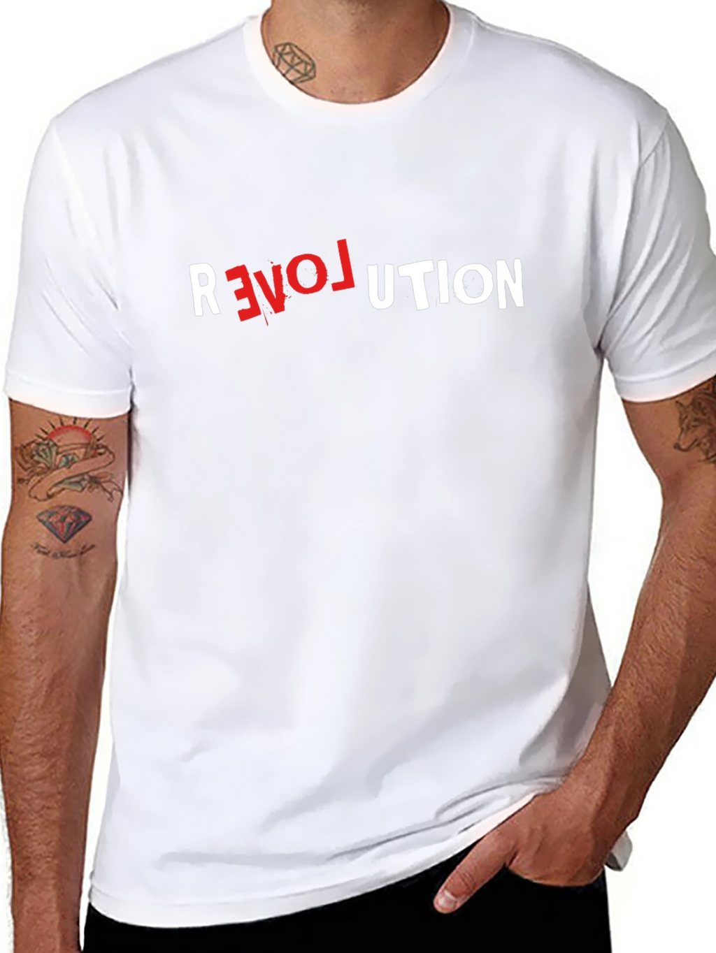 Revolution Love T-Shirt - Stylish Graphic Tee