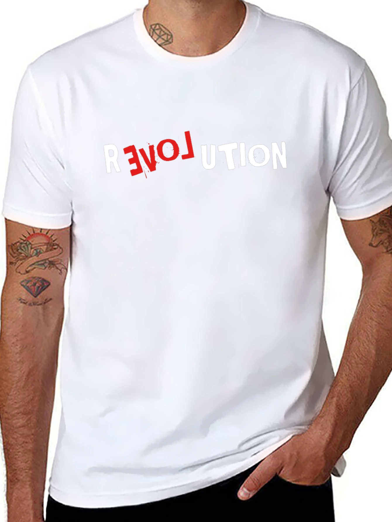 Revolution Love T-Shirt - Stylish Graphic Tee