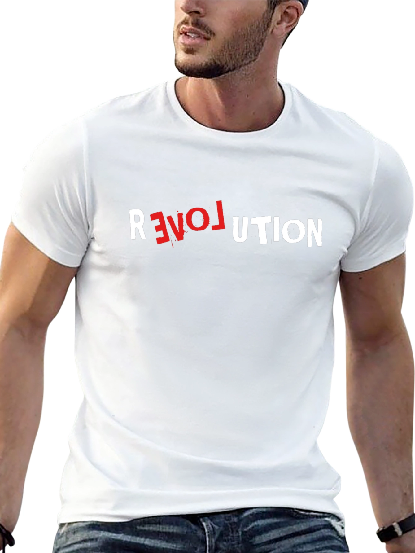 Revolution Love T-Shirt - Stylish Graphic Tee