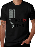 Rock Star Graphic Tee - Black