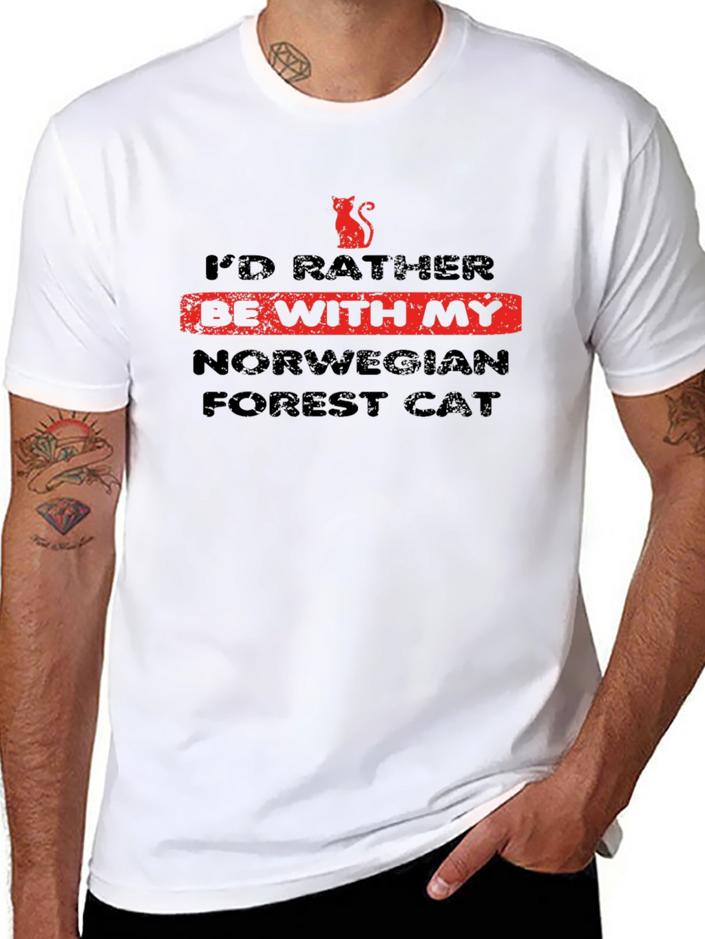 Norwegian Forest Cat T-Shirt