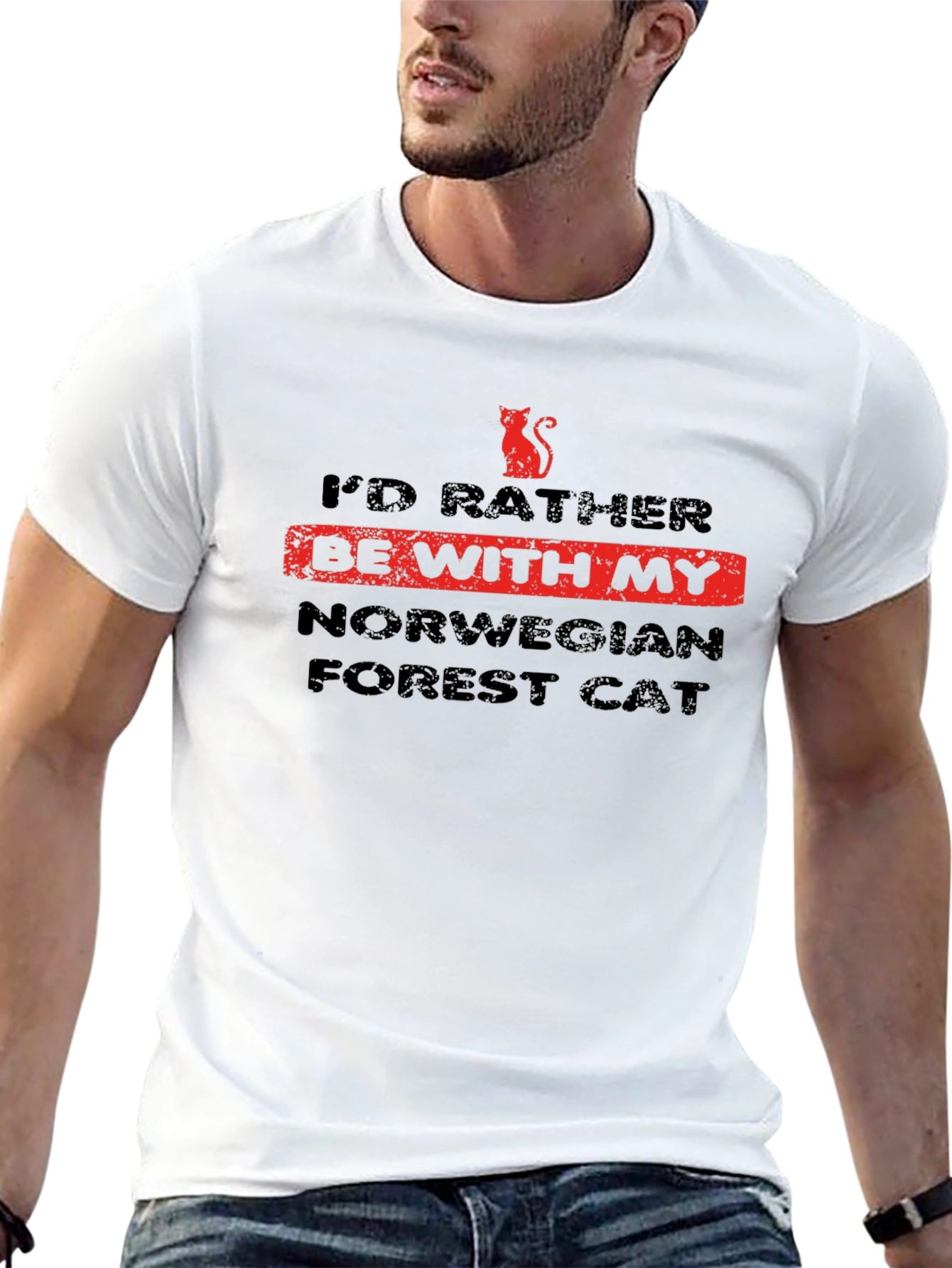Norwegian Forest Cat T-Shirt