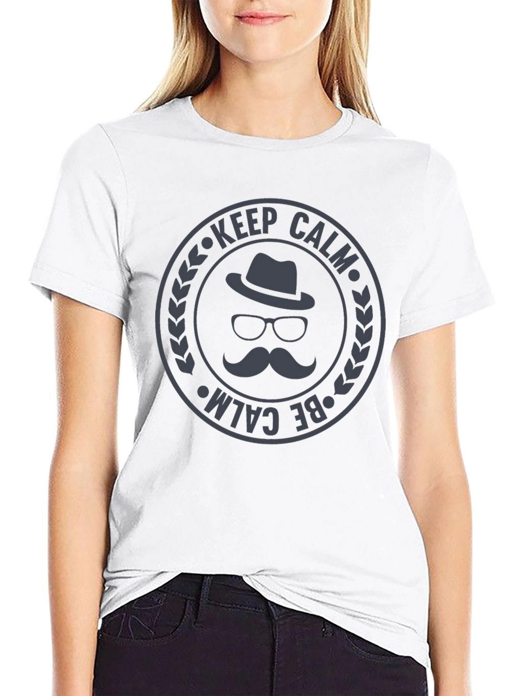 Keep Calm T-Shirt - Stylish Graphic Tee