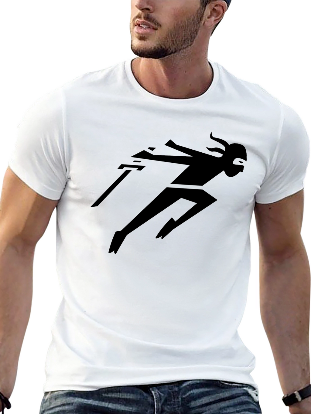 Ninja Warrior Graphic Tee - Black T-Shirt