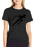 Ninja Warrior Graphic Tee - Black T-Shirt