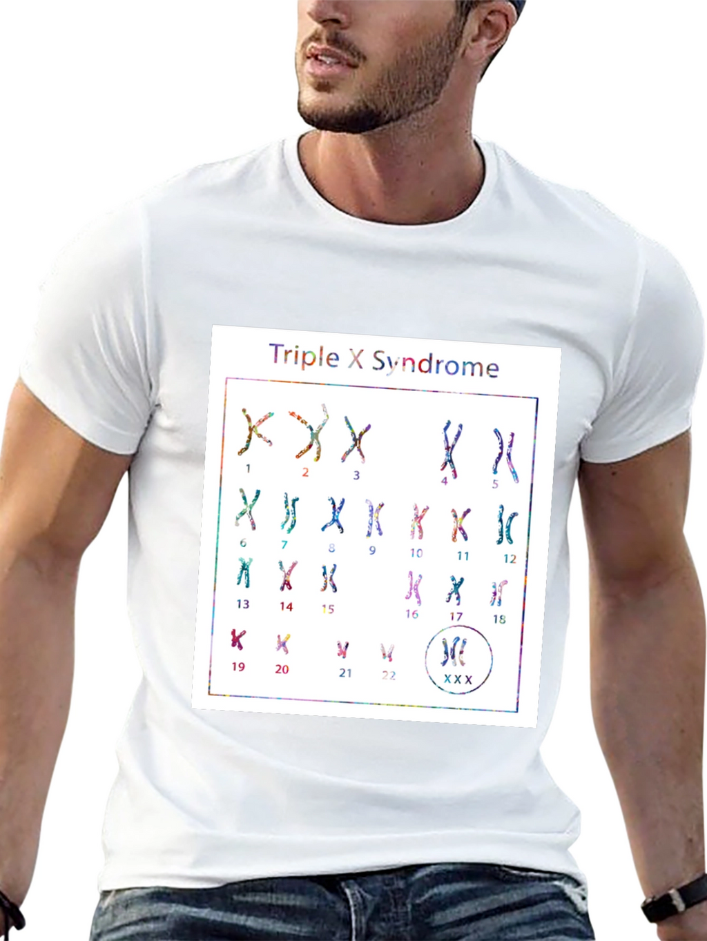 Triple X Syndrome Chromosome T-Shirt