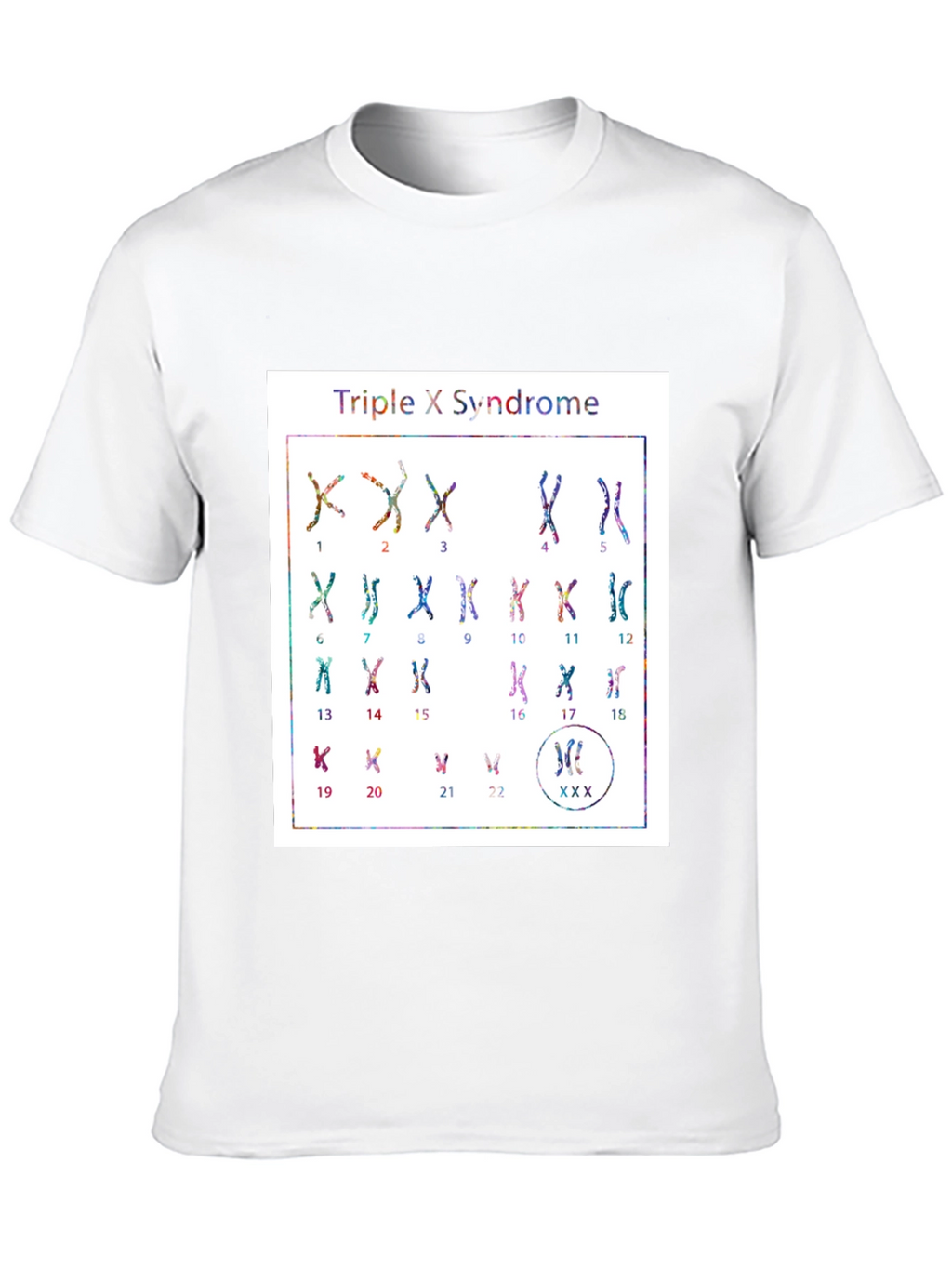 Triple X Syndrome Chromosome T-Shirt