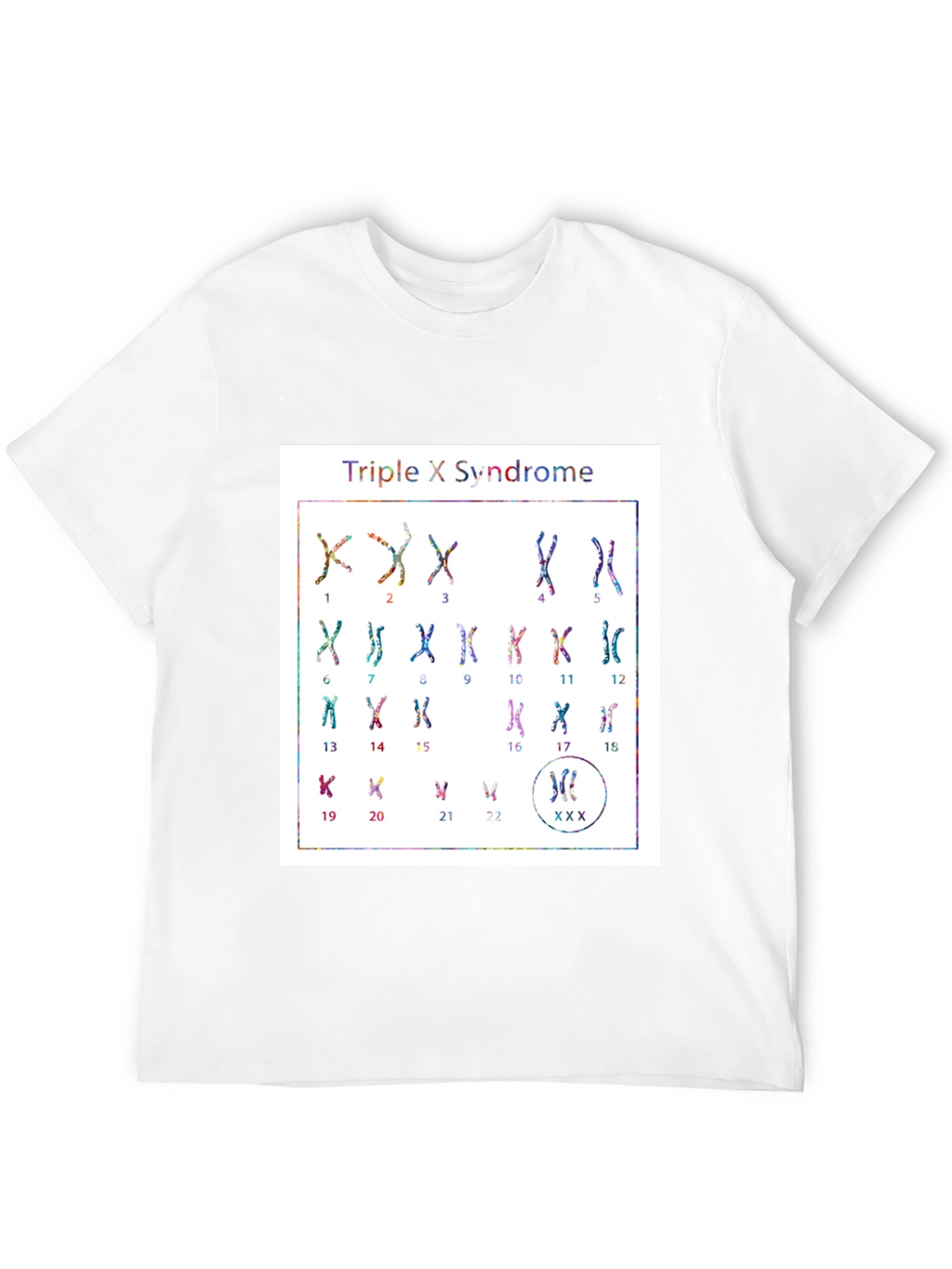 Triple X Syndrome Chromosome T-Shirt