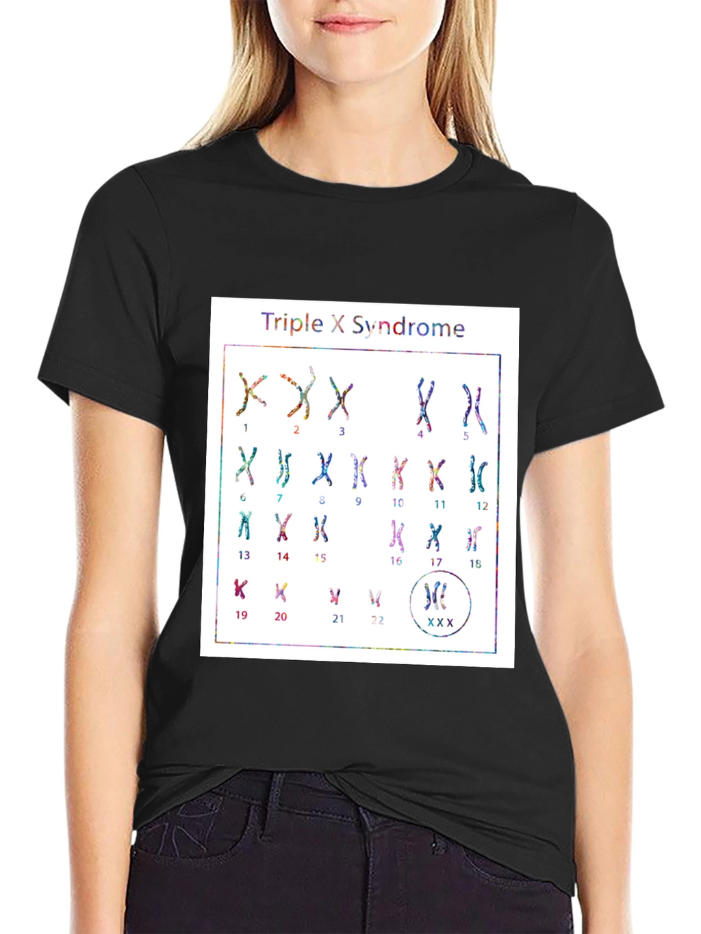 Triple X Syndrome Chromosome T-Shirt