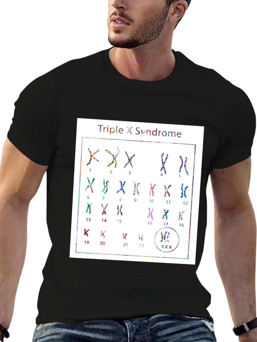 Triple X Syndrome Chromosome T-Shirt