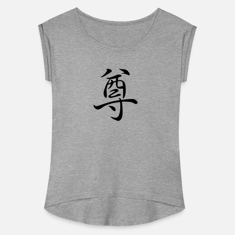 "Respekt" in japanese, chinese Letters, Kanji