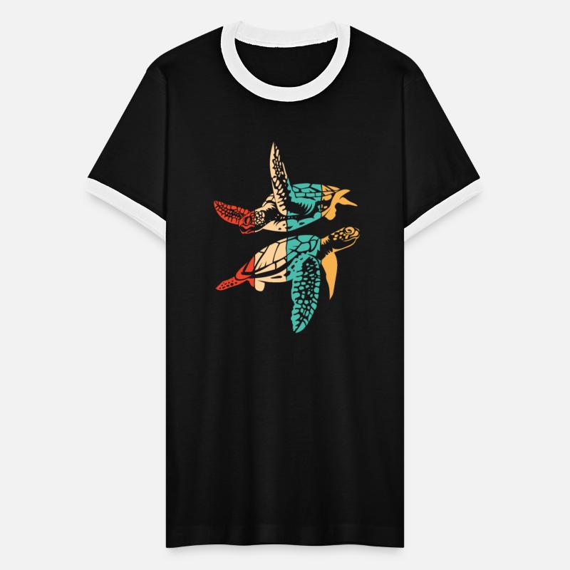 Retro Alligator Snapping Red-Eared Slider Lover