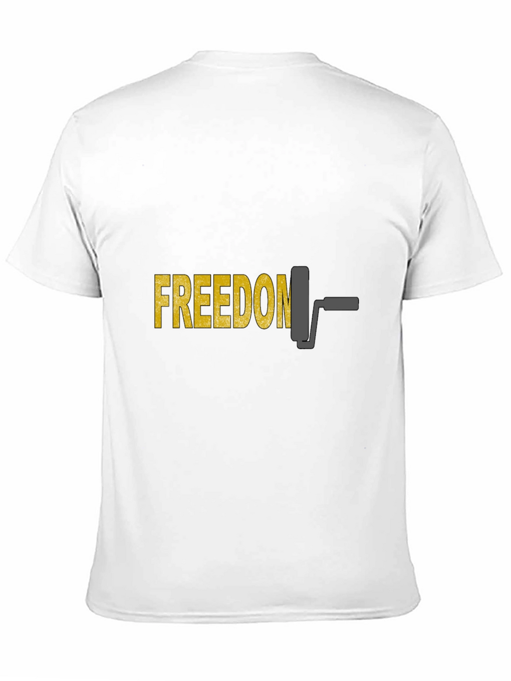 Freedom Roller T-Shirt - Mens Black Graphic Tee