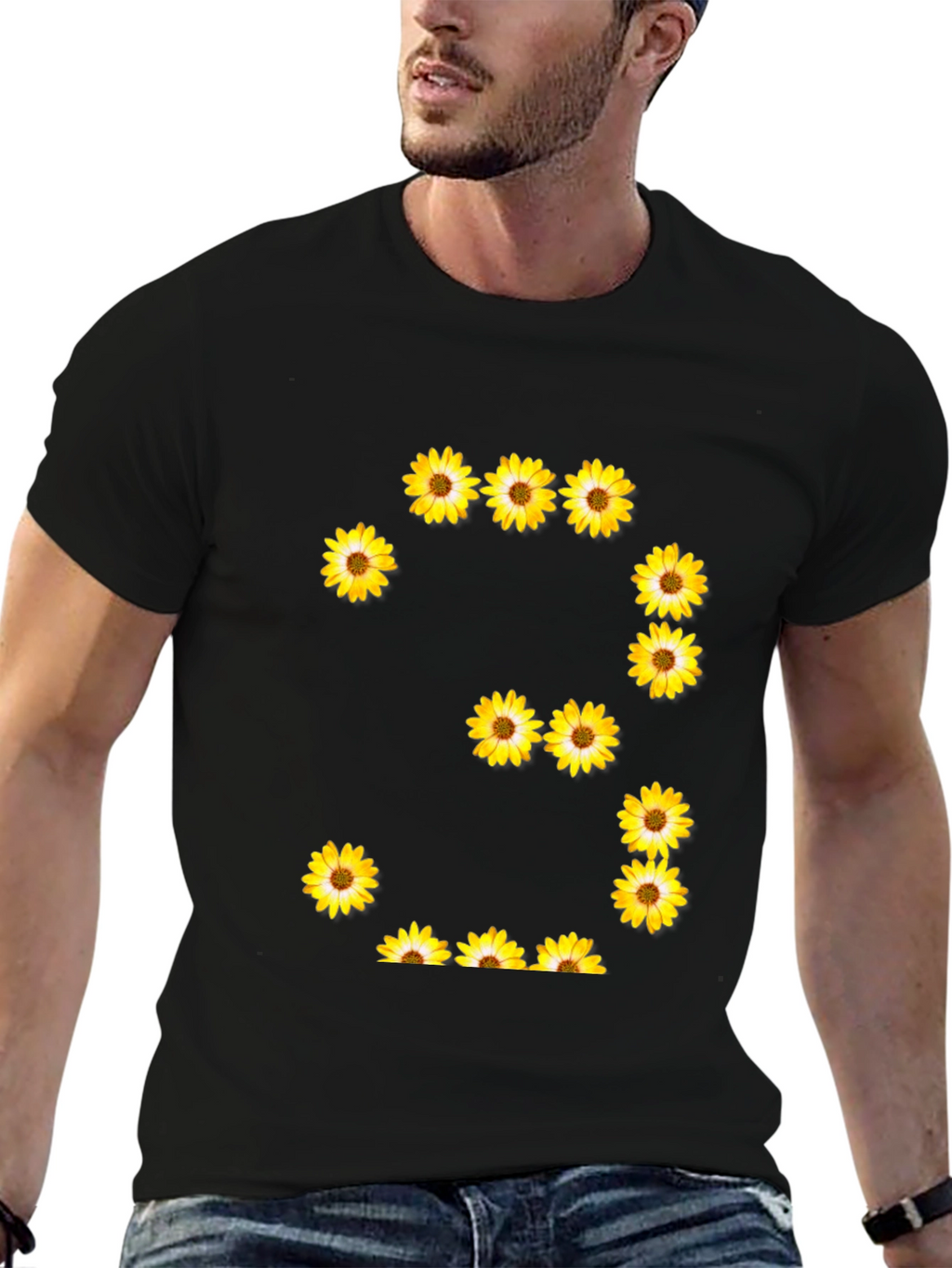 Floral Number Three Graphic Tee