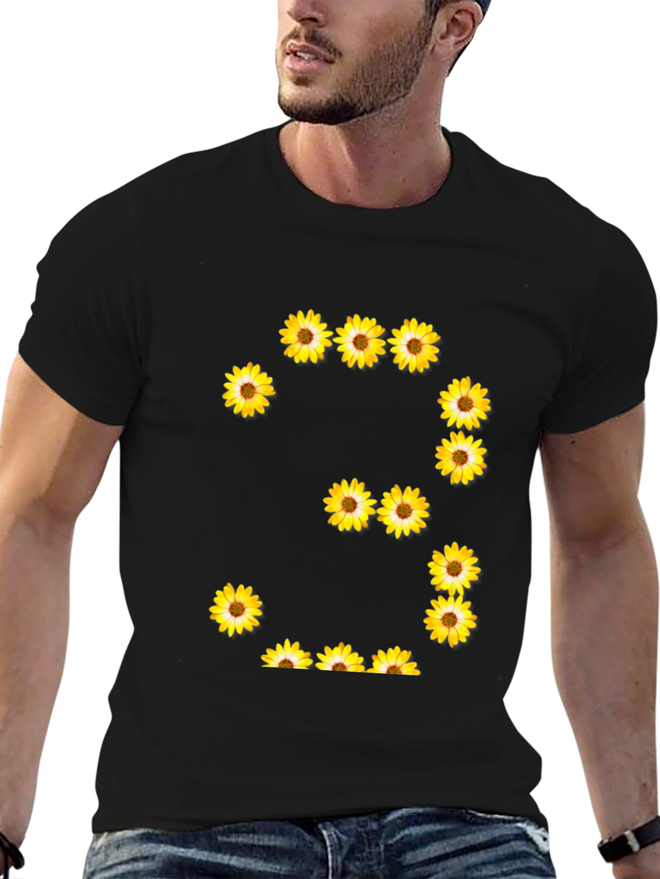 Floral Number Three Graphic Tee