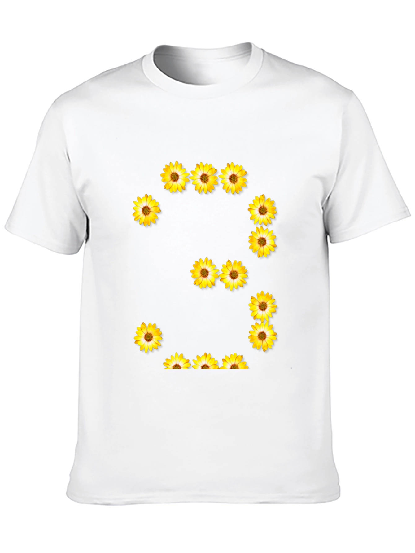 Floral Number Three Graphic Tee