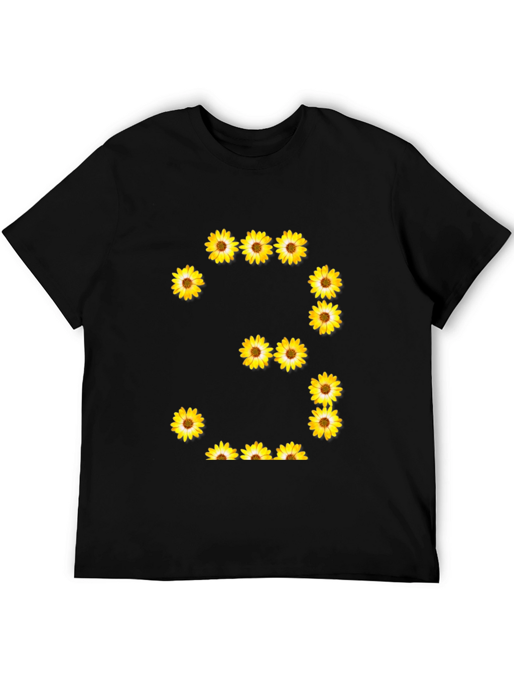 Floral Number Three Graphic Tee
